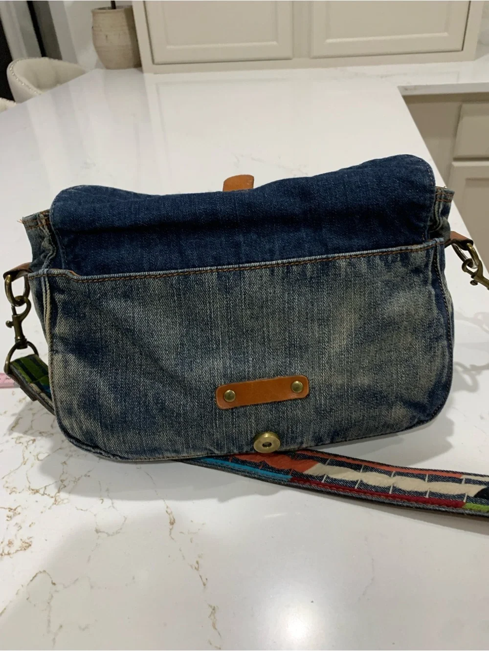 Patricia Nash Denim Floral - Multicolor
embroidered Crossbody Bag - Picture 10 of 13